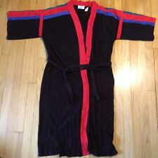 Vintage 70s Sears Men's Store robe brown funky colors disco 