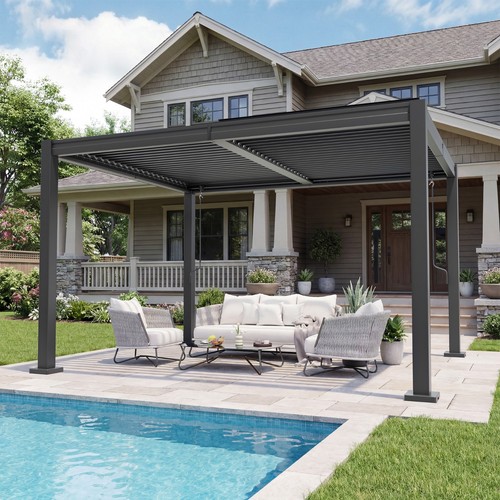 Outdoor louvered - ft,