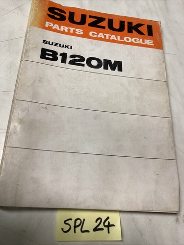 Suzuki b120m b120 catalogue - suzuki, m