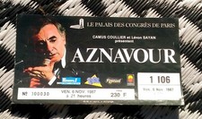 ticket billet used stub place