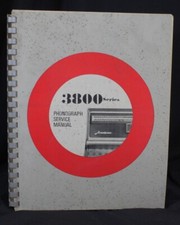 Vtg Wurlitzer Jukebox Service Manual 3800 Series Photograph Repair Book Shop Cpy