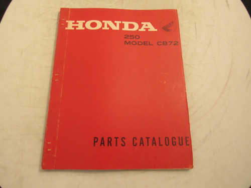 1967 honda cb250 genuine - 1967, oem