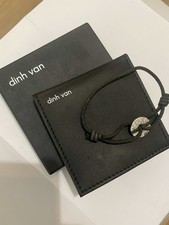 Pi Bracelet On Black Cord By Dihn Van