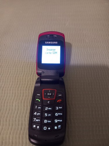 Samsung sgh c260 rouge - sgh-c260, rouge/noir