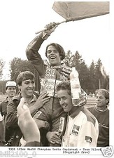 photo originale . moto . 1991