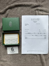 Porte-carte Goyard blanc –