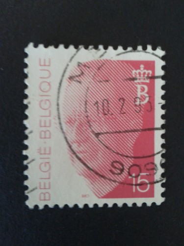 Timbre belgique roi baudouin - timbre,