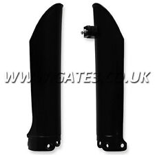 KTM 525EXC EXC 525 2003-2007 Black Polisport Plastic Front Lower Fork Guards