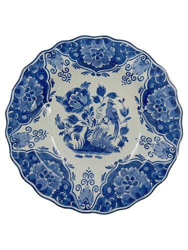 Delfts blauw assiette - delfts, murale