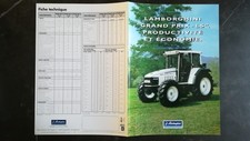 BROCHURE TRACTEUR  Lamborghini