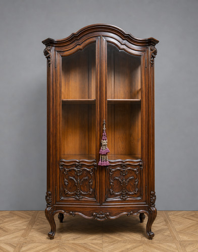 Bibliothéque galbée deux - a,