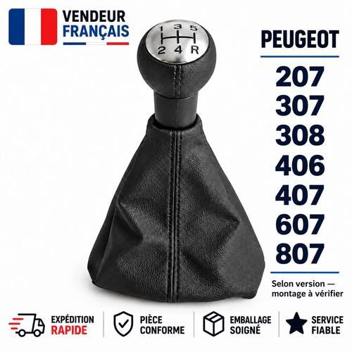 Pommeau vitesse soufflet - pommeau, +