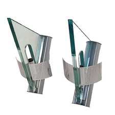 PAIRE D'APPLIQUES ARTEMIDE ICARO DE CARLO FORCOLINI DESIGN POST-MODERNISTE 