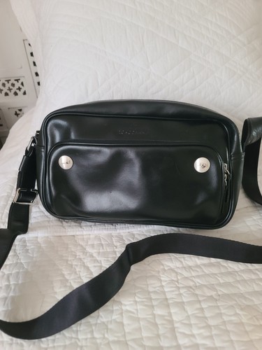 Sac main sacoche cuir noir - a,