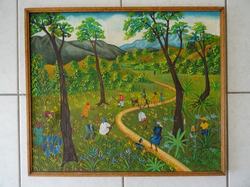 Tableau haïtien art - haïtien,