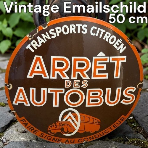 Vintage alt citroen arrêt - vintage,