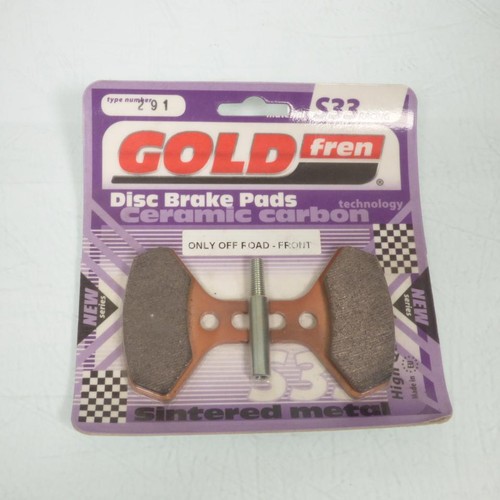 Plaquette frein gold fren - de,