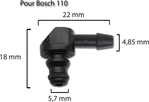 Connecteur retour injecteur - connecteur,