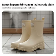 Bottes de Pluie Mi-Mollet
