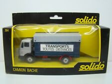 SOLIDO - NO. 384 - MERCEDES 1217K/32 TRUCK - TRANSPORT ALL DISTANCES - 1/55