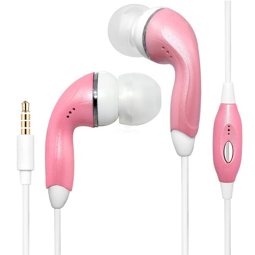 Pink color stereo - 3.5mm, audio