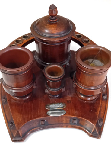 Nécessaire tabac bois - nécessaire,