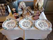 nimey mouzin lecat maco: 3 assiettes anciennes ? a identifier