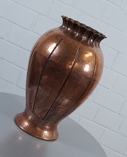 Vase cuivre design - vase,