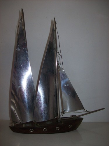 Maquette voilier deux mâts - maquette,