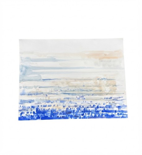 Aquarelle originale paysage