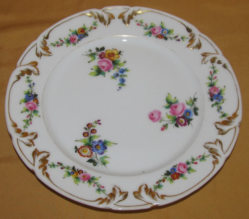 Assiette plate porcelaine - assiette, en