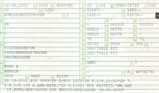 VW Polo 9N 2 Door CQ Fuel Cap Silver 6Q0010300F