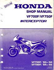 Honda Interceptor VF700F VF750F 83-85 Shop Manual