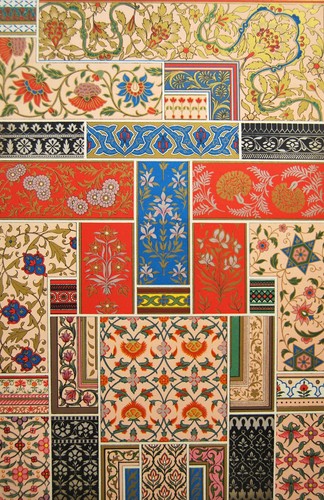 Chromolithographie planche - chromolithographie,