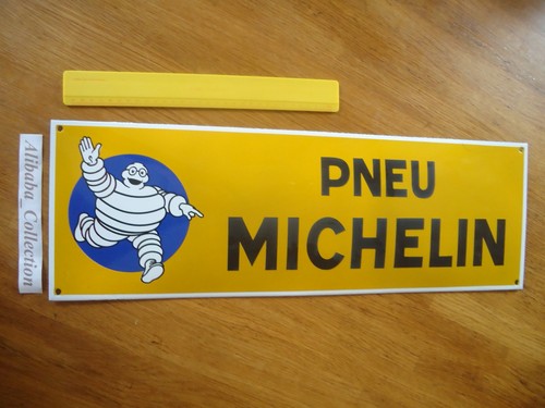 Plaque emaillée michelin pneu - michelin,