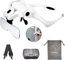 Lunette Loupe Avec 2 LED