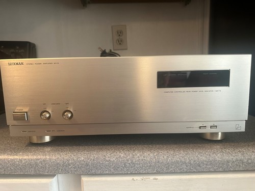 Luxman power amp - luxman, m-03
