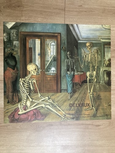 Delvaux affiche - delvaux,