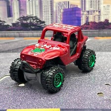 Matchbox MBX 4X4 Red Happy Holidays 2019 1:64 Diecast Car