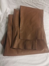 Pantalon cuir marron ZARA