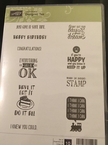 Set tampons stampin - set,