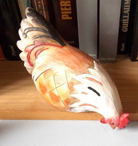Poule collection en resine - poule,