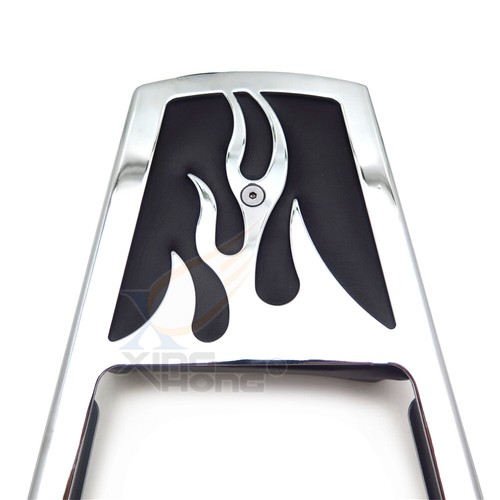Flame backrest sissy bar for - backrest,