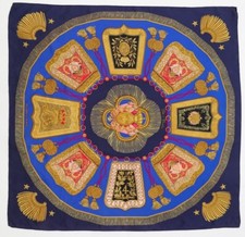 Authentique Foulard Hermès "