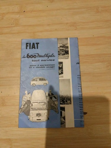 Fiat 600 multipla seat - 600,