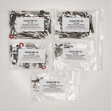 SUZUKI RM 125 2001-2008 Kit vis BTR inox moteur complet RM125