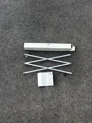 Vintage aluminum pantograph - aluminum,