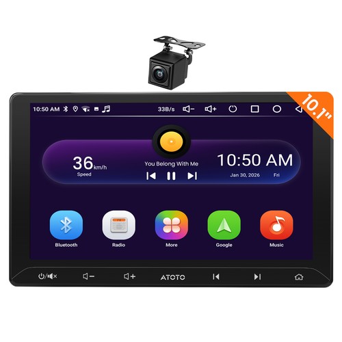 Atoto android double din - atoto, 10.1"