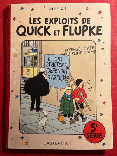 Herge les exploits quick - les,