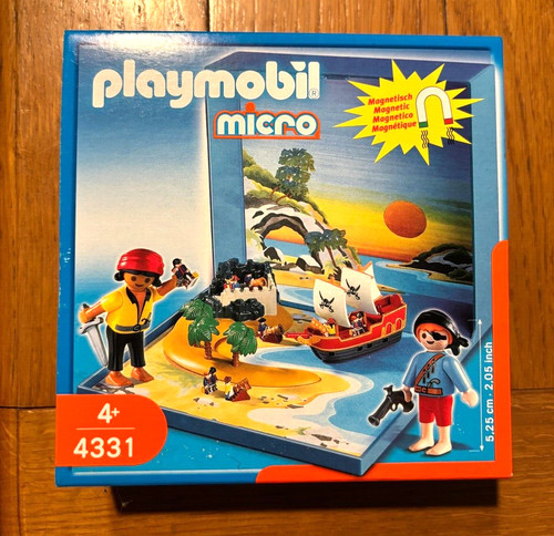 Playmobil micro bateau pirate - bateau,